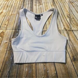 Spyder Active White Non Padded Sports Bra